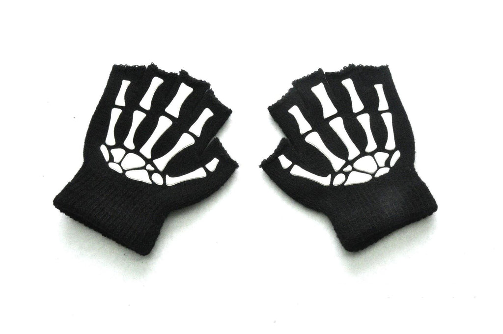 Children's Nighttime Glowing Half-Finger Gloves