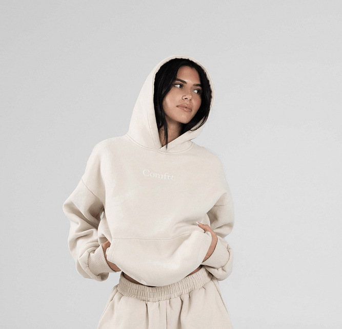 3D Effect Loose Hoodie | Streetwear