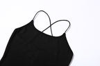 2019 Autumn Winter Women's Cross Strap Bodysuit