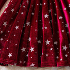 Girls' Christmas Red Dress