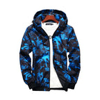 Men's Waterproof Camouflage Hoodie Windbreaker Jacket 5XL | Streetwear