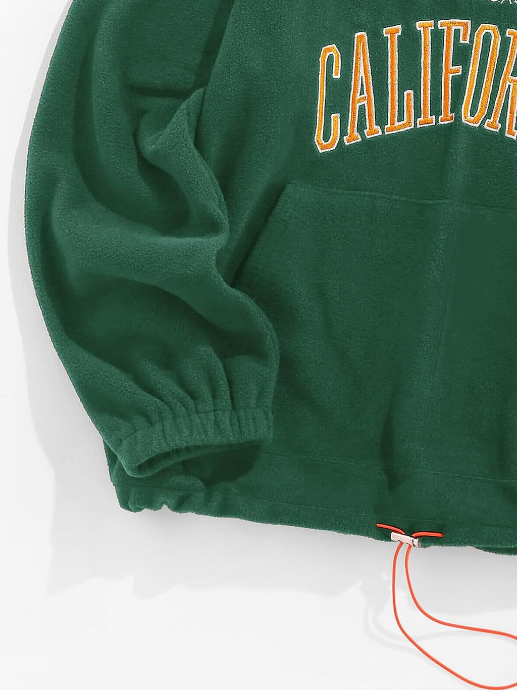 Unisex Fleece Turtleneck Hoodie | Streetwear