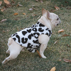 Thickened Cashmere Cow Leopard Vest