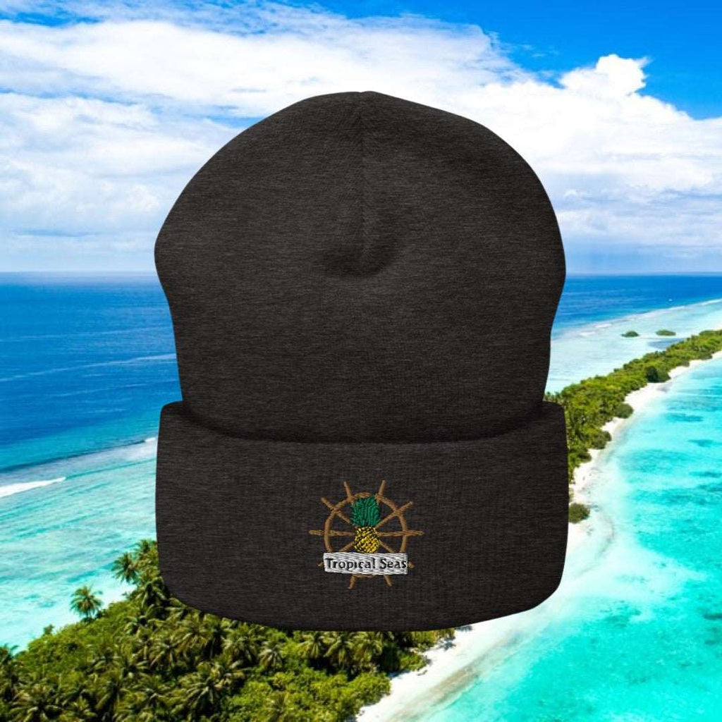 OG Tropical Seas Cuffed Beanie | Embroidered Cap
