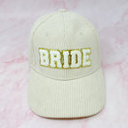 Bride Corduroy Ball Cap | Embroidered Cap