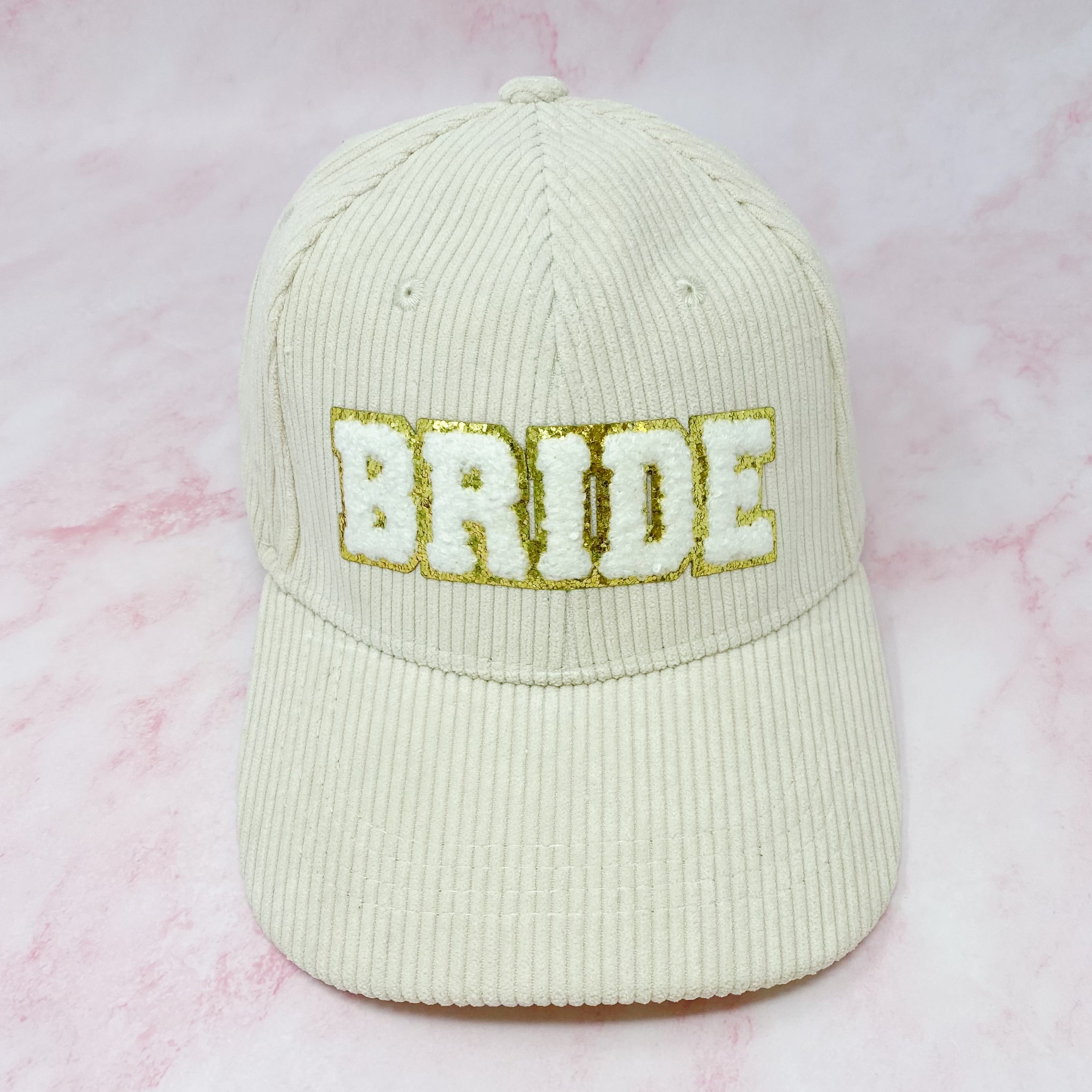 Bride Corduroy Ball Cap | Embroidered Cap