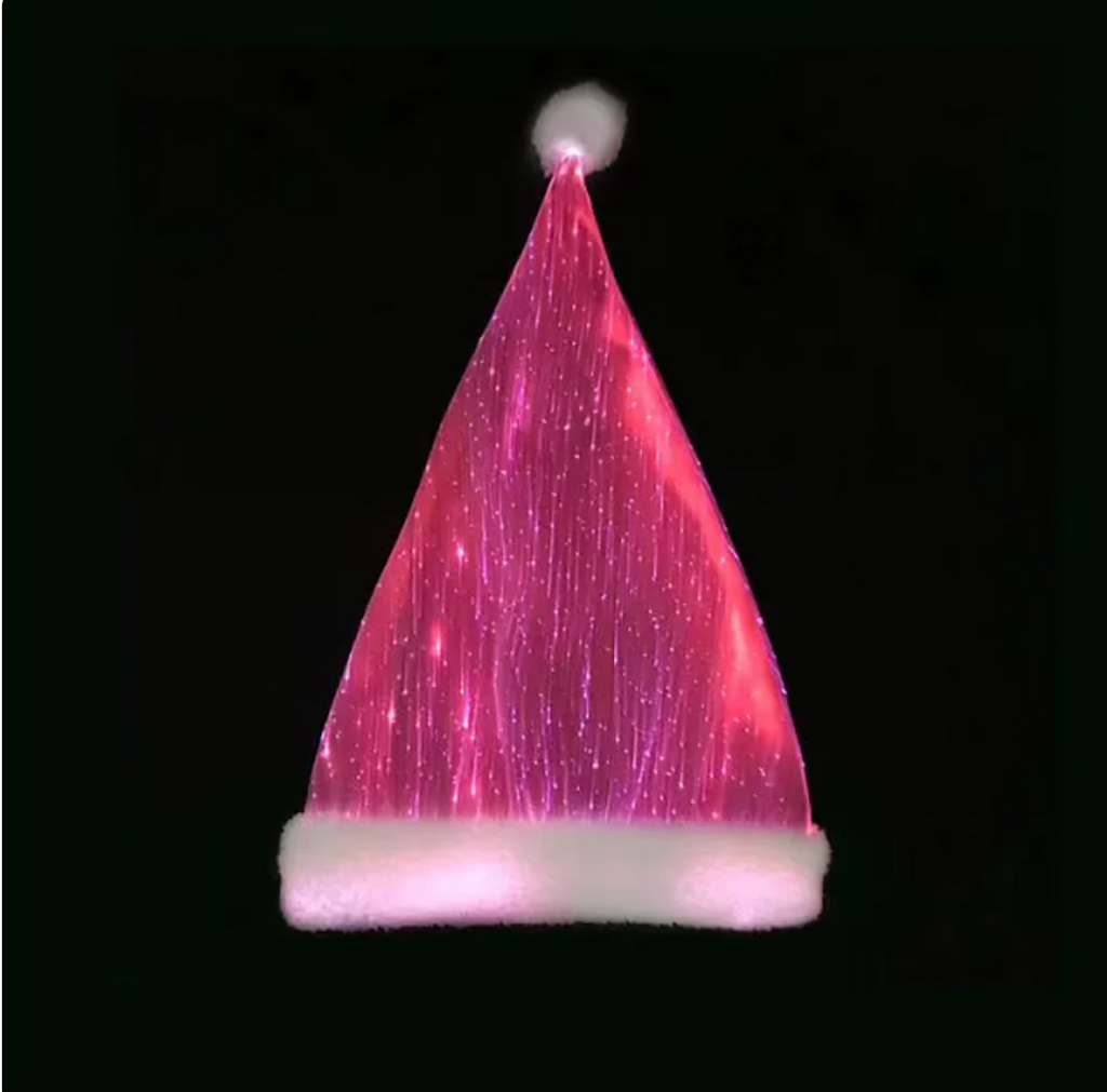 LED Christmas Hat | Embroidered Cap