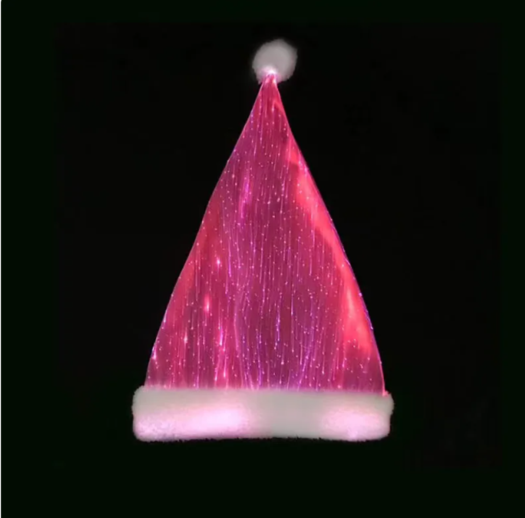LED Christmas Hat | Embroidered Cap