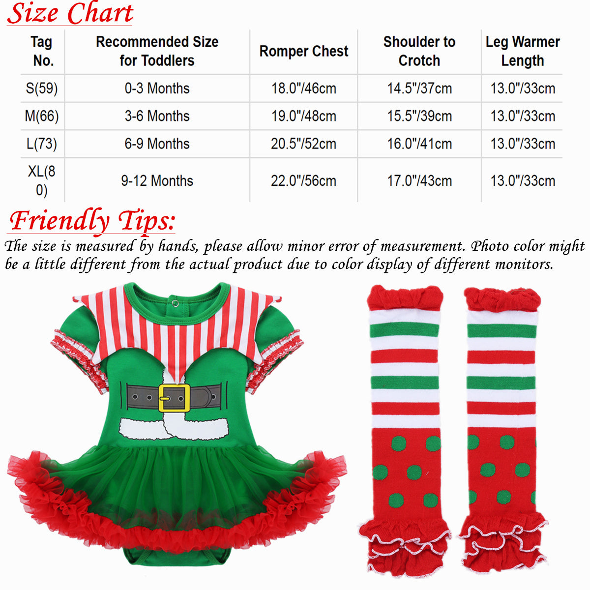 Christmas Dress Socks Set for Babies