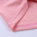 Tie-Front Long-Sleeve Crop Top with Feather Cuffs