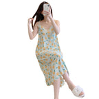 Cotton Silk Summer Nightgown for Women in Plus Size