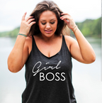 Plus Size Printed Women's Sleeveless Tank Top