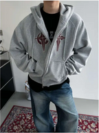 Loose-Fit Retro Cardigan for Spring and Autumn