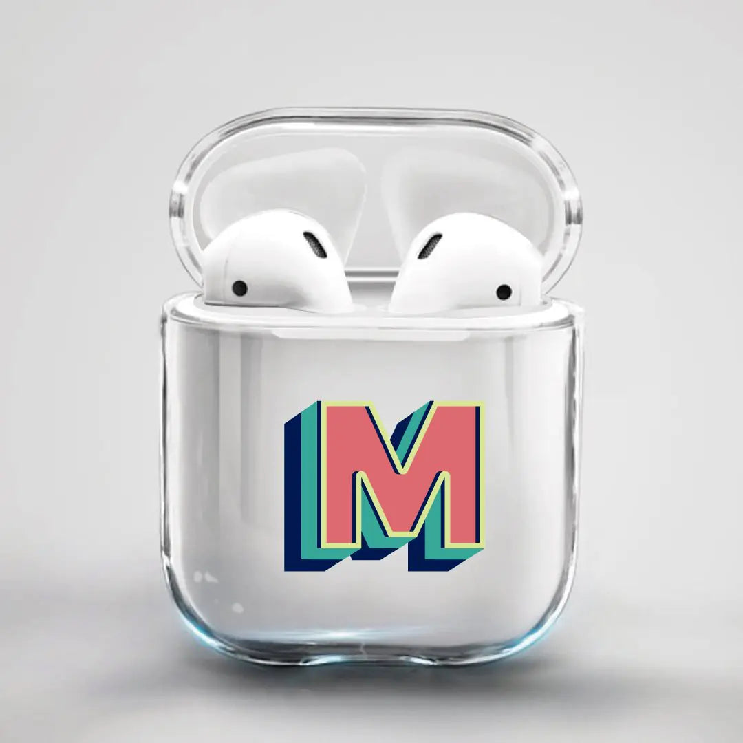 Airpod Case F1 Letter M