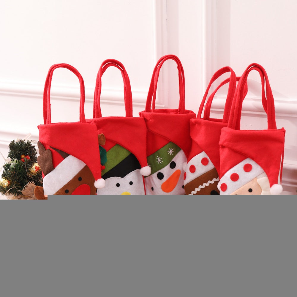 Christmas Tote Bag for Gifts and Decorations | Organic Cotton