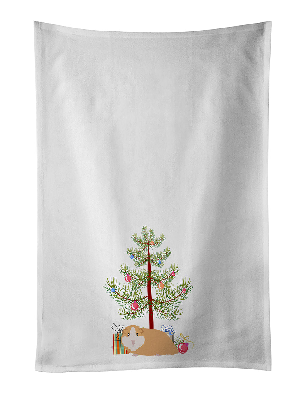 American Guinea Pig Merry Christmas Kitchen Towel Set of 2