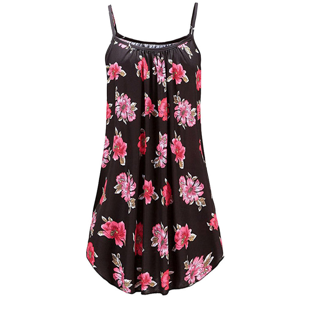 2019 Summer Floral Ruffled Maxi Dress for Women