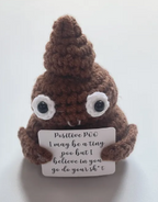 Handmade Wool Poop Pendant