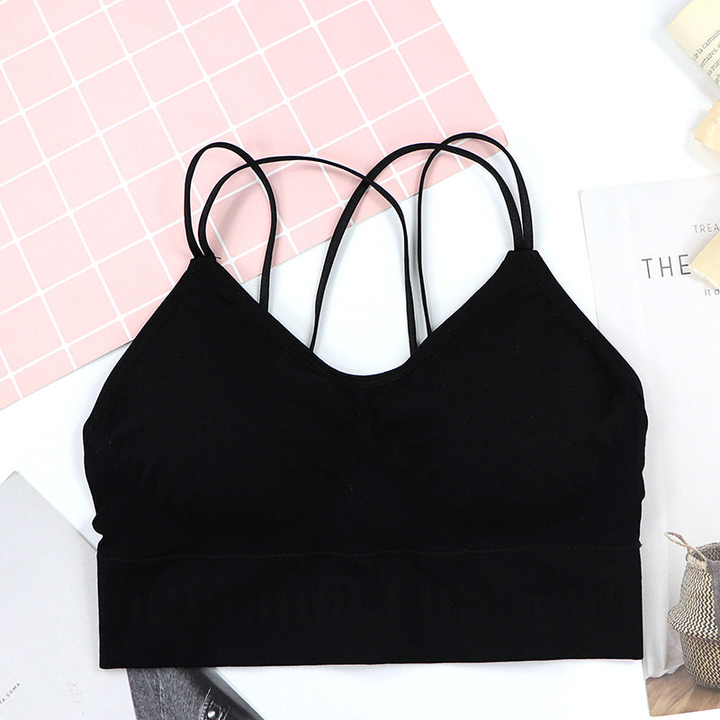 Breathable Seamless Wave Point Sexy Tube Top
