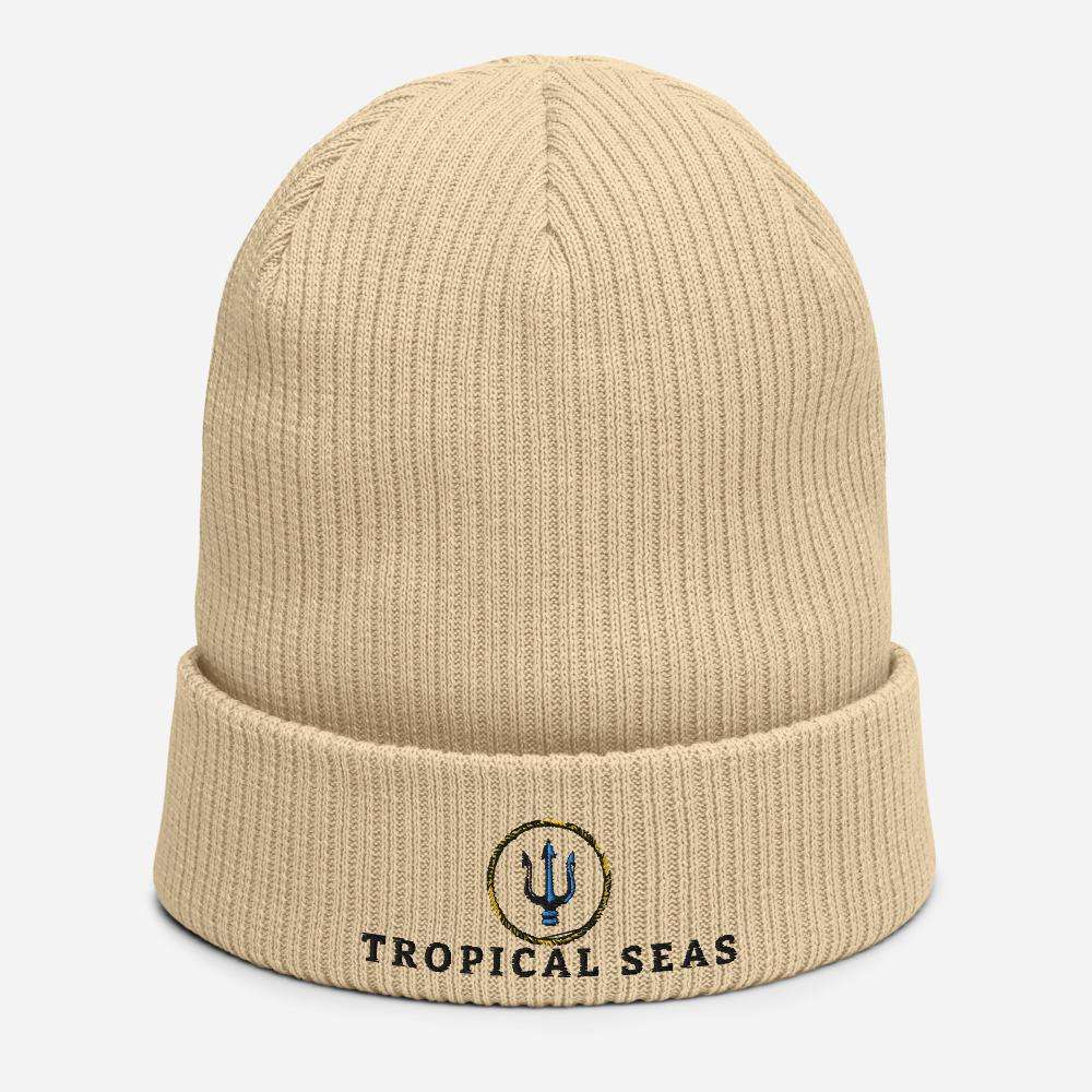 Triple Spear Organic Beanie | Embroidered Cap