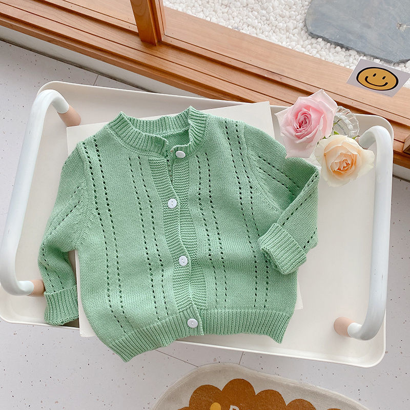 Candy Kids Full Sleeve Knitted Coat for Boys & Girls