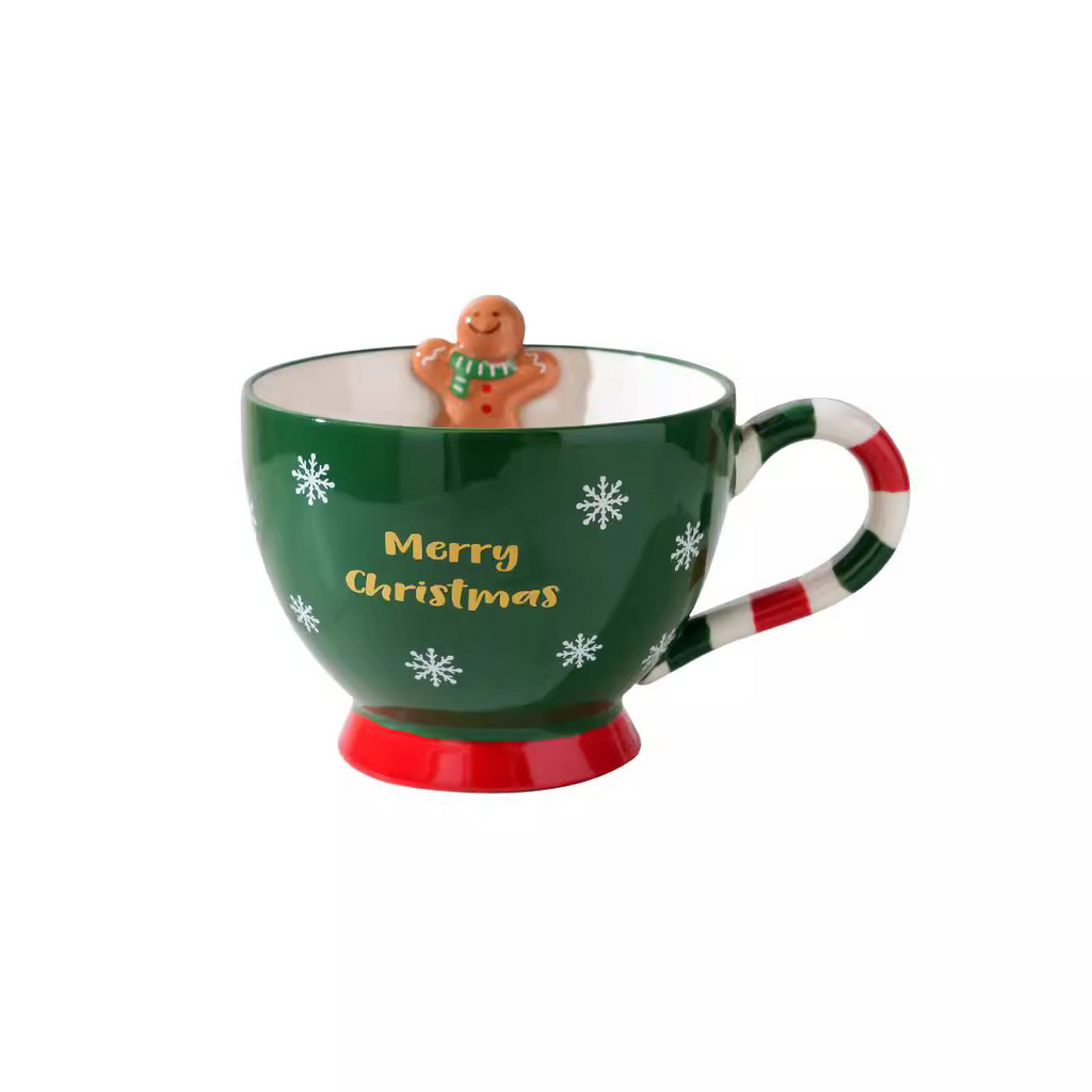 Christmas Ceramic Mug – Festive Gift Cup, 500ml