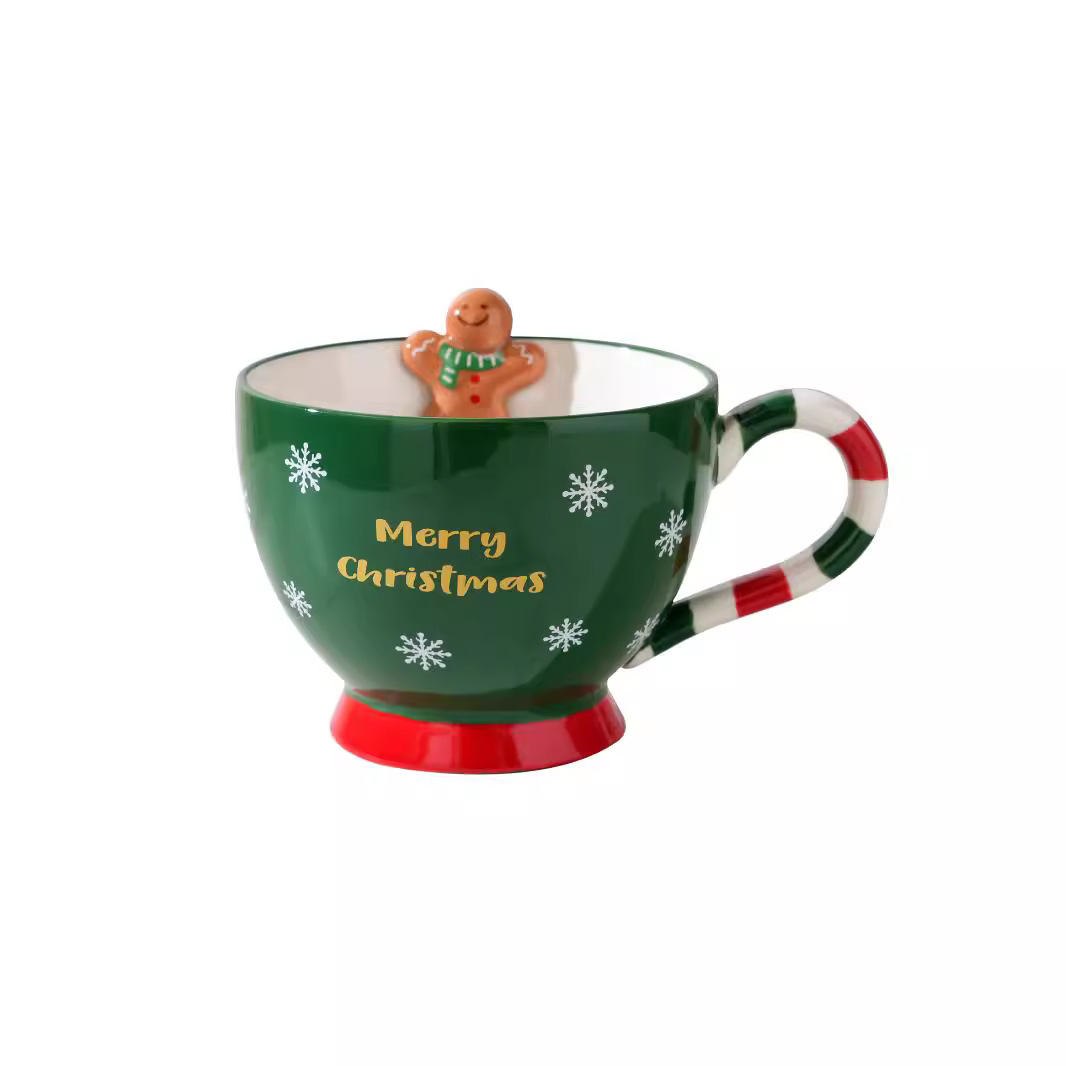 Christmas Ceramic Mug – Festive Gift Cup, 500ml