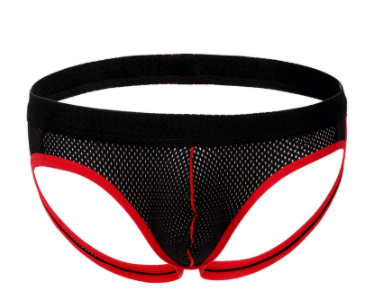 Breathable T-Back Panties with Mesh Design (Two Pack)