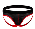 Breathable T-Back Panties with Mesh Design (Two Pack)