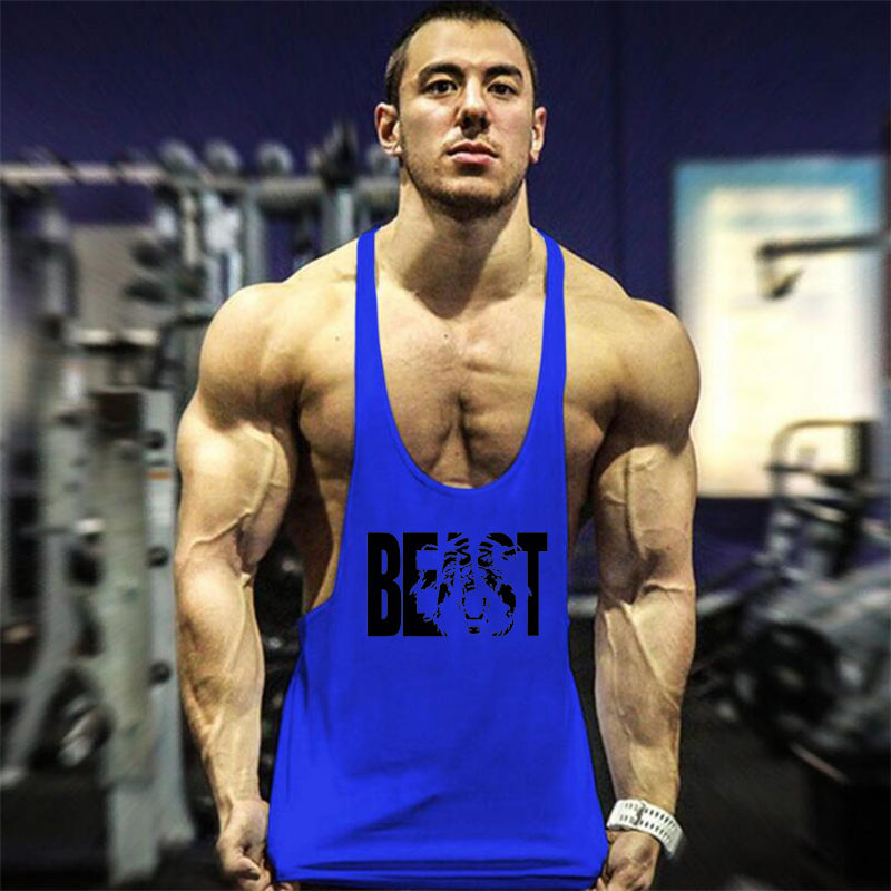 European and American Cotton Sports Tank Top
