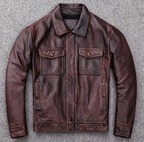 Vintage leather coat