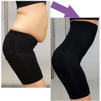High Waist Control Shorts for Women - Plus Size