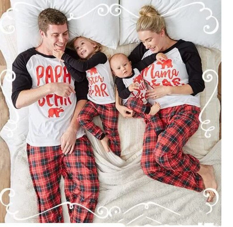 Christmas Family Matching Pajama Set (Two Pieces)