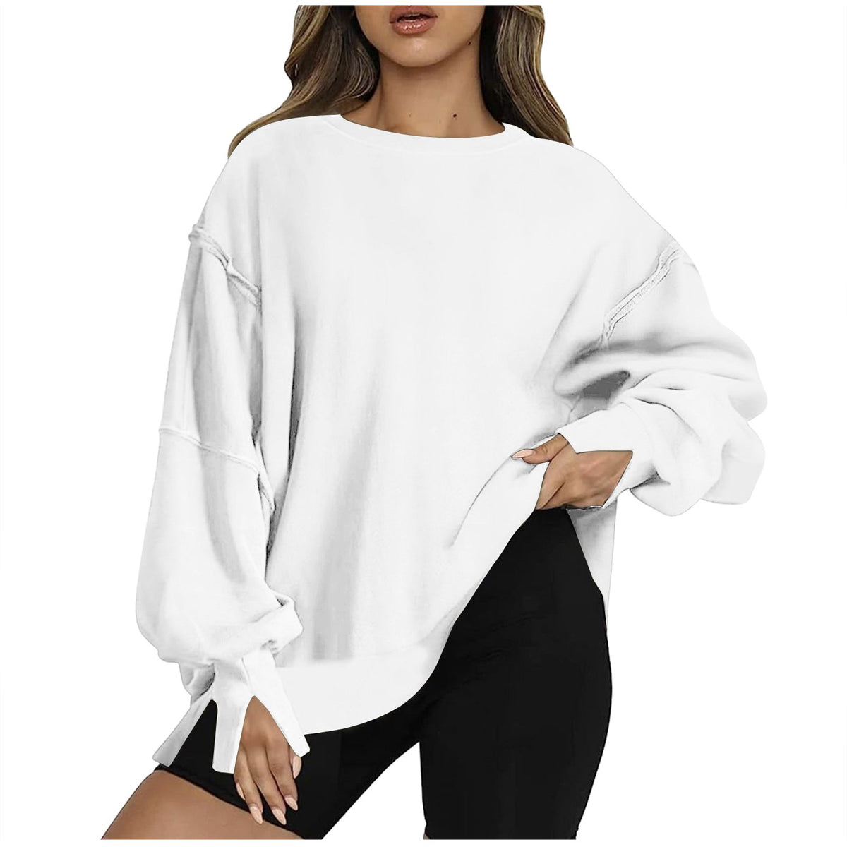 Girls' Sweater in Stylish Design and Soft Fabric