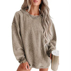 Women's Knitted Loose Sweatshirt | Streetwear