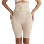 High-Waisted Body Shaping Panties with Butt Pads