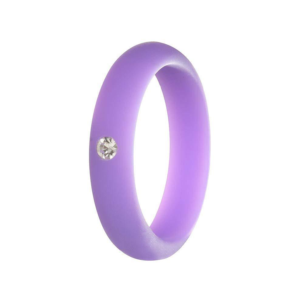5mm Wide Band Ring - Silicone Christmas Gift
