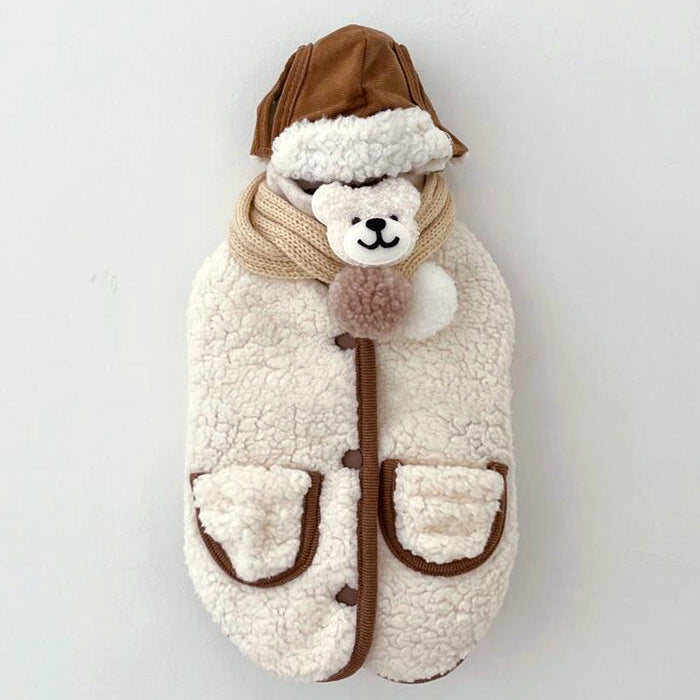 Thickened Warm Cotton Coat for Dogs and Cats