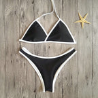 Women's Halter Triangle Bikini Set