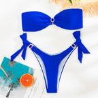 Stylish Blue Bikini Set for Women