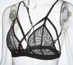 Lace Floral Women's Lingerie and Bra Set