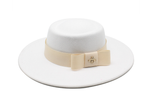 Luxury Wool Hat for European and American Celebrities | Embroidered Cap
