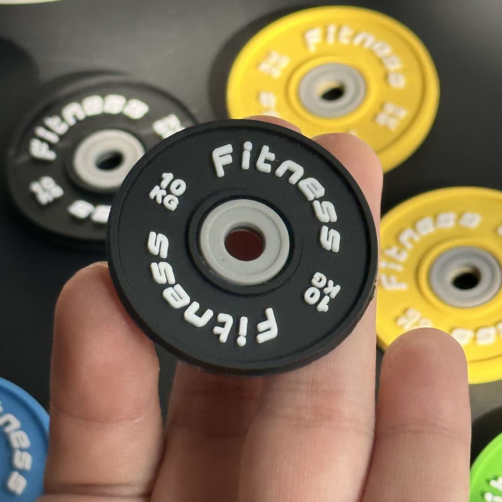 Mini Barbell Keychain | Accessory