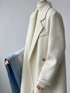 Mid-Length Loose Fit Women's Coat