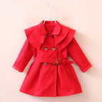 New Cotton Windbreaker for Girls in Spring and Autumn