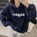 2023 Women's Hooded Sweatshirt, Thick and Oversized | Streetwear