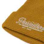 Premium Paradise Waffle Beanie | Embroidered Cap