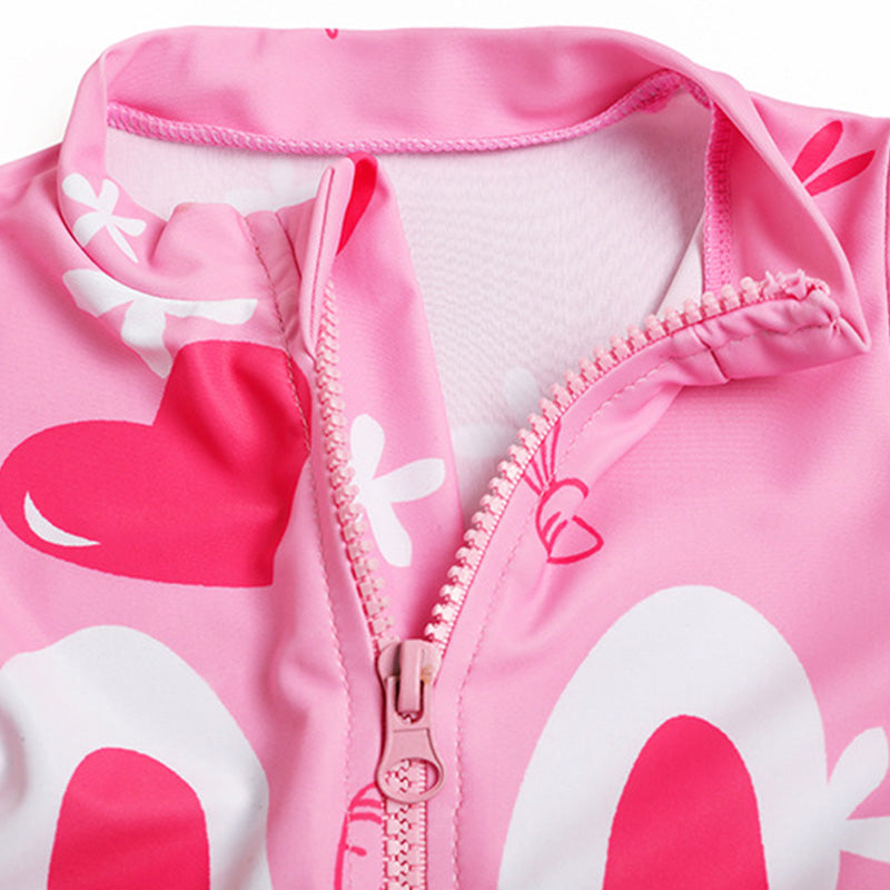 Cute Quick-Drying One-Piece Baby Swimsuit