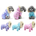 Colorful Dog Sweater with Buttoned Hat for Pets