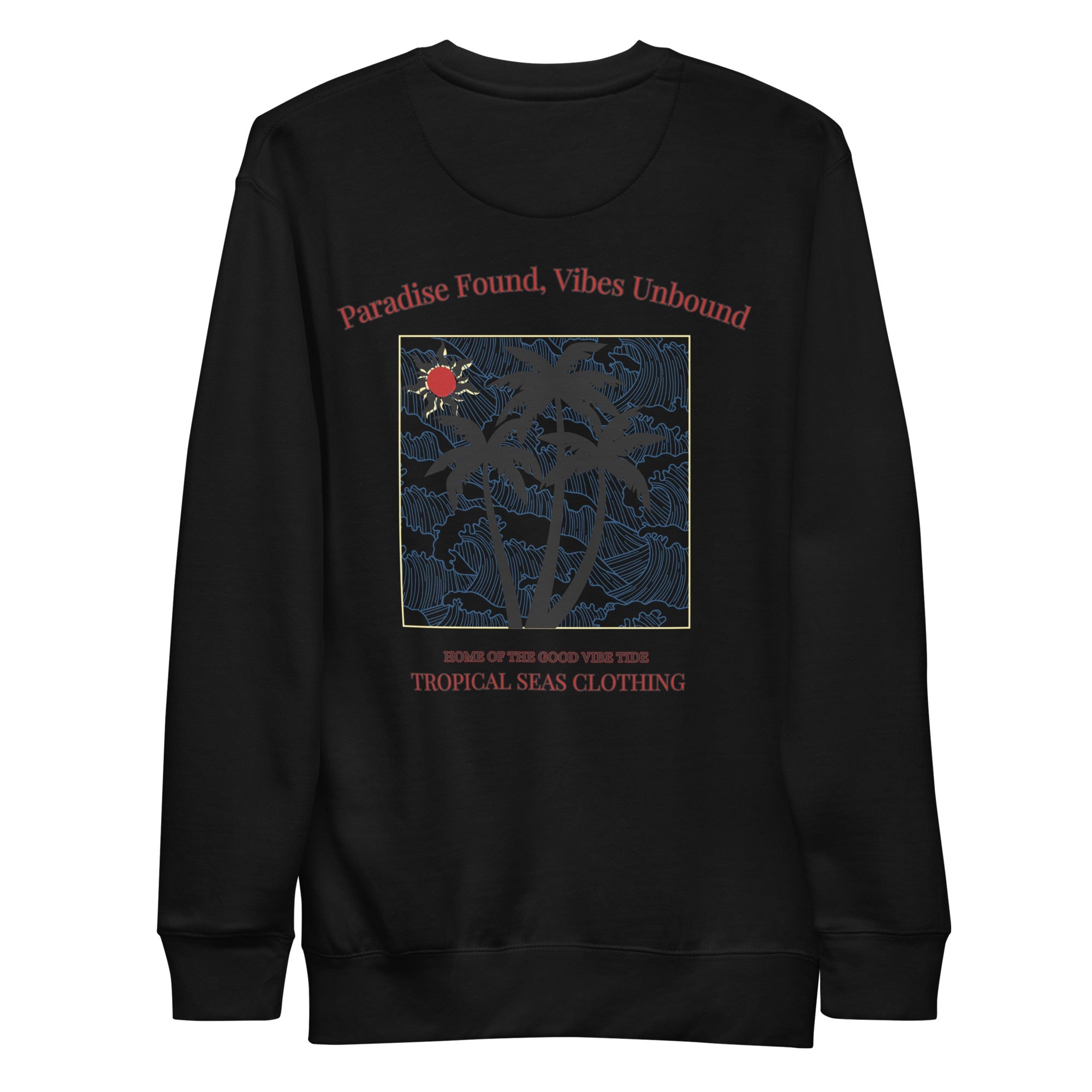 Premium Sunset Palms Sweatshirt | Streetwear